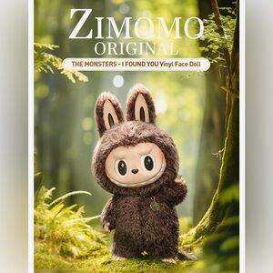 Authentic Labubu Zimomo THE MONSTERS - I FOUND YOU Vinyl Face Doll
